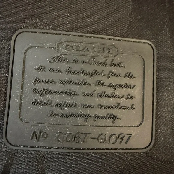 Coach Black Patterned Winter Boots - Picture 3 of 6